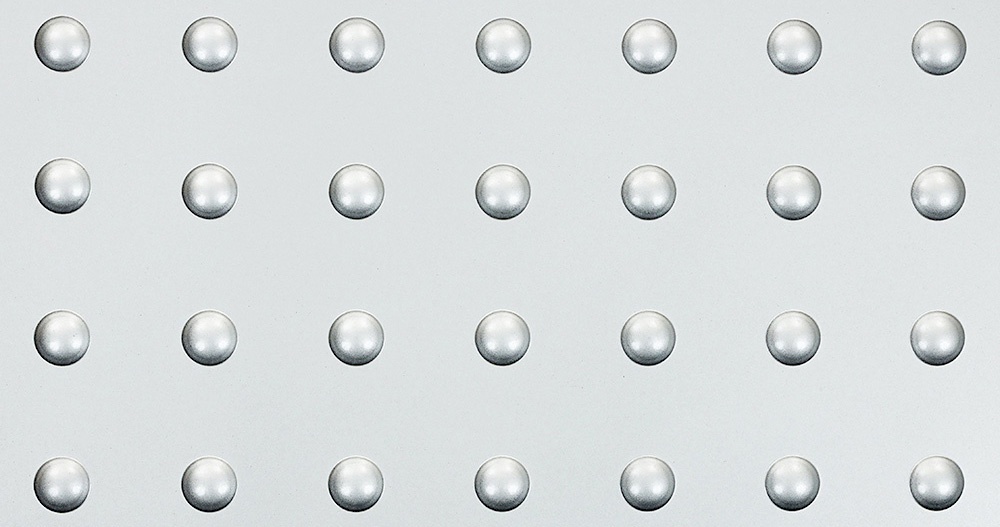 エンボス 半球（大） 板厚2.0 mm 1000×1000